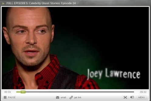 Joey Lawrence on Celebrity Ghost Stories